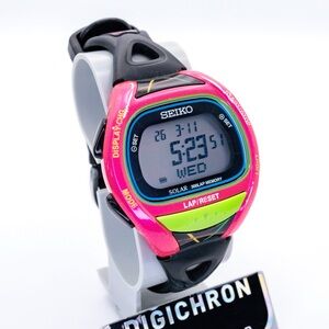 Seiko Prospex RARE Osaka Marathon Super Runner S680-0A00 Solar Watch